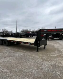 Low-Pro Tandem Dual Trailer – 25,990 LB GVWR | MAXXD Gray Metallic